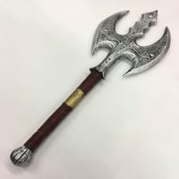 【65cm】Double-bitted axe　戦斧　ポリウレタン材質