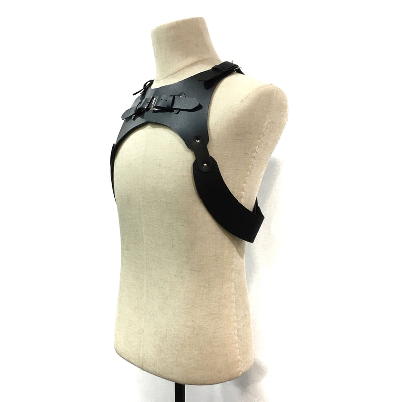 黒】革製肩アーマー | ジャッキーの隠れ家（Jacky'sHideout）