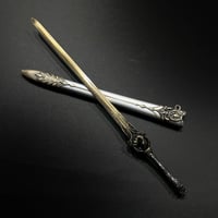 『心剣』約22㎝　長剣　金属製スケール模型