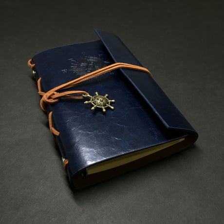 『航海士の手帳・深藍』レザー製表紙