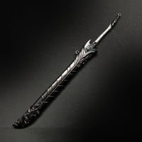 別格高級品❗️希少高透明度❗️浄化❗️超強いパワー両剣❗️ヒマラヤクラスターA1342 ダークシスター』22cm 剣 金属製スケール模型 | ジャッキーの隠れ家