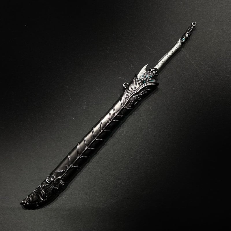 永夜』約22㎝ 長剣 金属製スケール模型 | ジャッキーの隠れ家