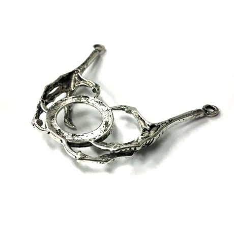 【鴉の宝物】アクセサリー素材　シルバーカラー