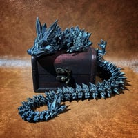 『鉱石龍』使い魔　可動オブジェ　全長60cm