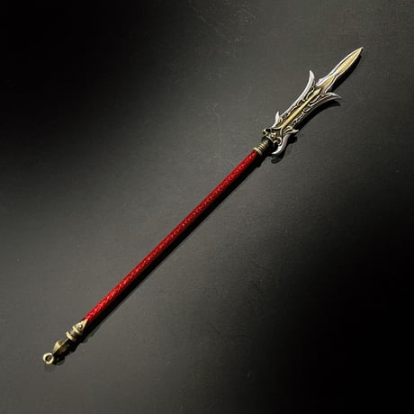 【22cmドール用武具】槍　金属製スケール模型  l-004