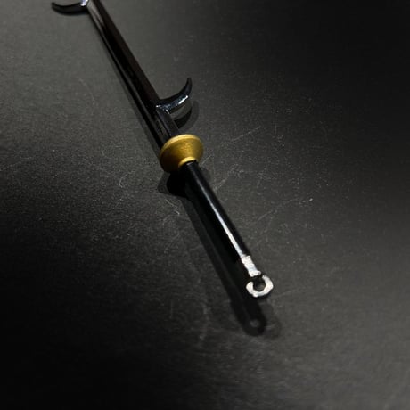 『牙』約16㎝　長剣　金属製スケール模型