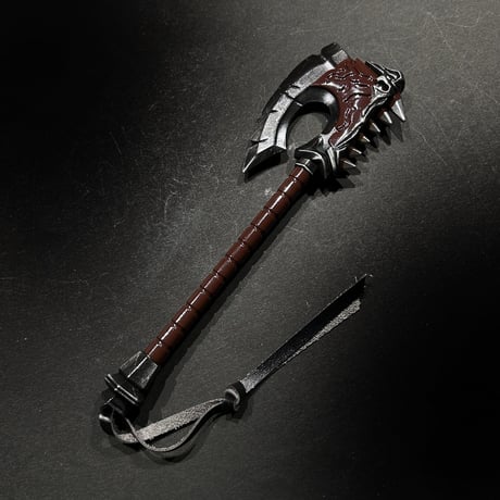 『戦斧・ブラッドクライ』約18㎝　金属製スケール模型