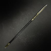 【22cm】槍　金属製スケール模型  l-010