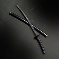 【MDD用武具】隕鉄の日本刀・1/4スケール・約25cm・金属製スケール模型007