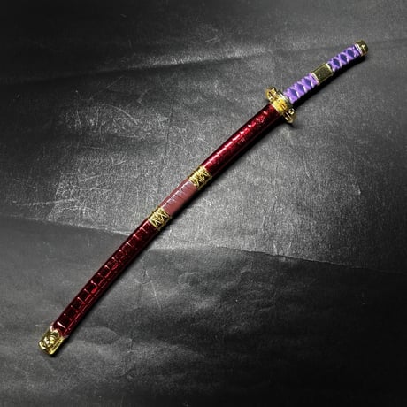 【MDD・43cm用武具】日本刀　金属製スケール模型