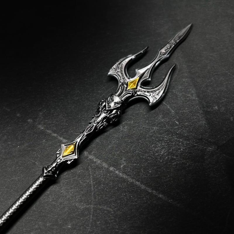 虚空』約22㎝ 長槍 金属製スケール模型 | ジャッキーの隠れ家（Jacky