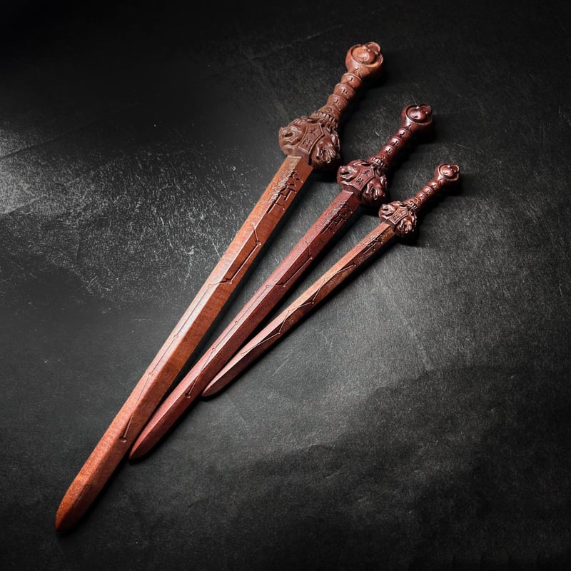 奇術商会・雨聻』道教天師剣 木製 15・20・25cm | ジャッキー