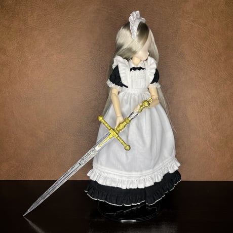『君王大剣』22cm　金属製スケール模型  s-014