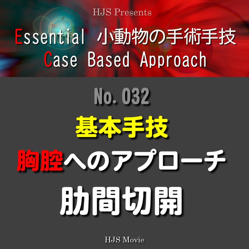 Essential 小動物の手術手技 Case Based Approach：No.032 基...