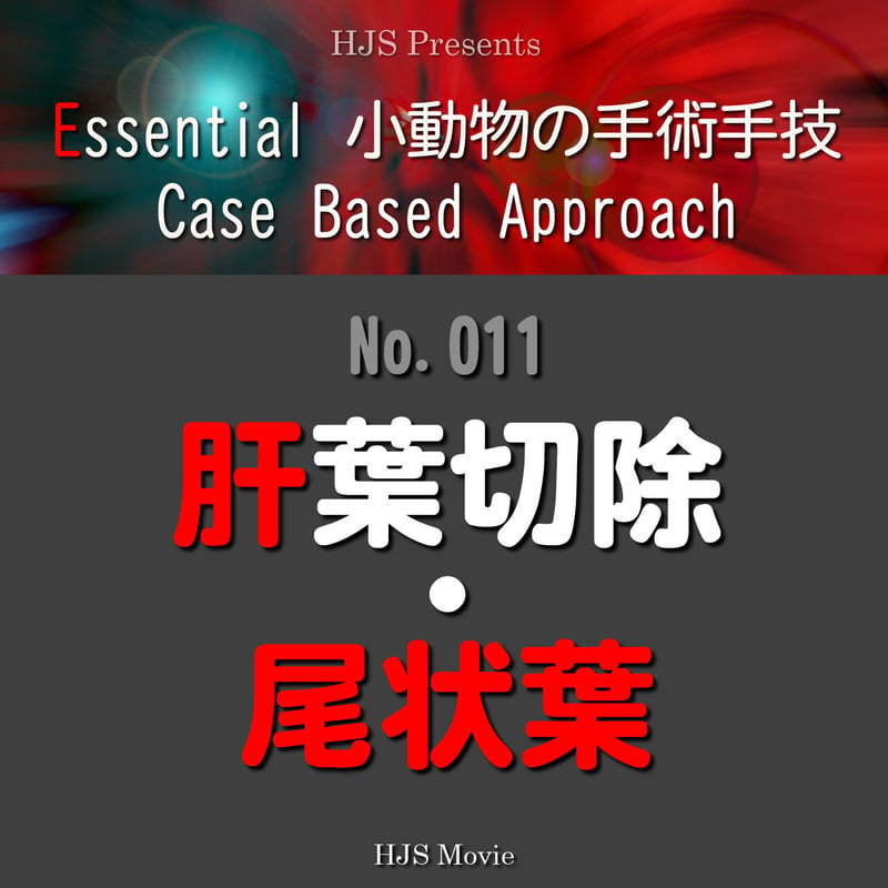 Essential 小動物の手術手技 Case Based Approach：No. 011