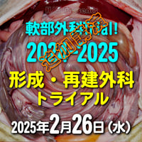軟部外科Trial! 2024-2025追加講演【形成・再建外科トライアル】：東京：2025年2月26日(水)