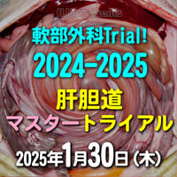 軟部外科Trial! 2024-2025【肝胆道マスタートライアル】：東京：2025年1月30日(木)