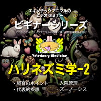 エキゾチックアニマルビデオセミナー：ビギナーシリーズ：ハリネズミ学-2
