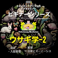 エキゾチックアニマルビデオセミナー：ビギナーシリーズ：ウサギ学-2