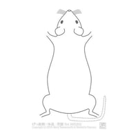 ゑぺたん：げっ歯類：体表-背側