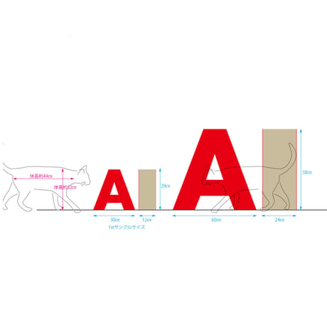 アルファベットスクラッチ（alphabet scratch）