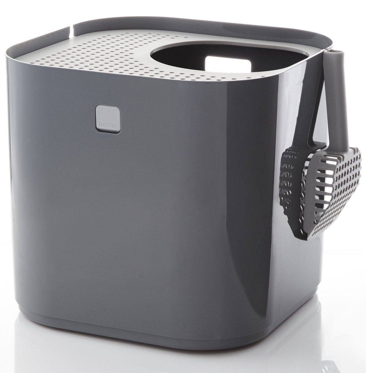 chiemiQ モデコ(modko) 猫トイレ リターボックス ホワイト モデ