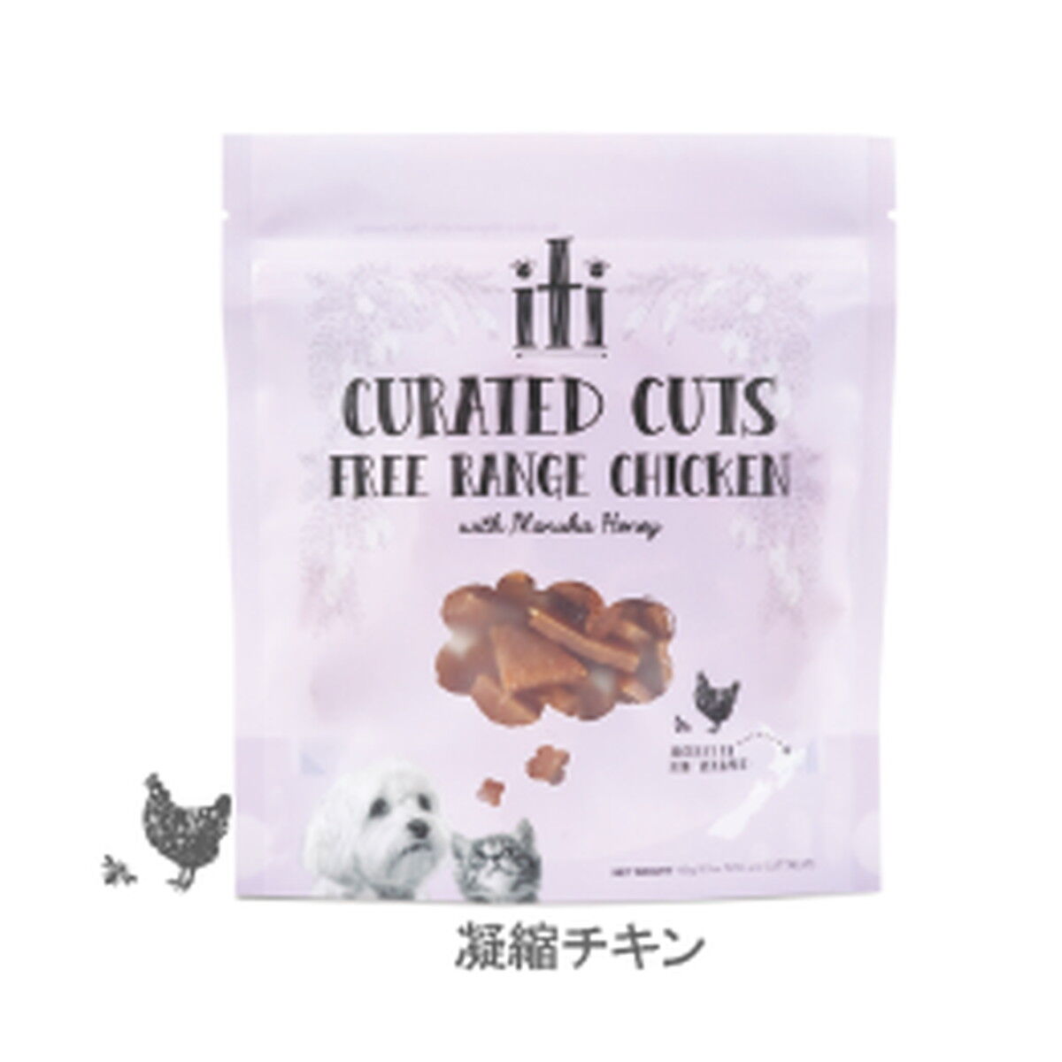 犬用 猫用 おやつ イティ iti イティトリーツ 凝縮カット チキン 口腔