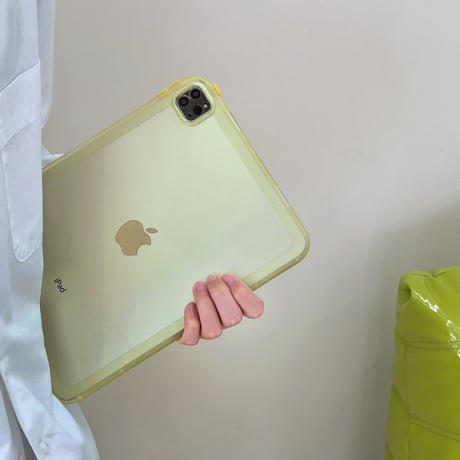 透明 背面型 iPad Pro11inchケース  艶あり iPad Air第4/3世代カバー mini4/5/6  シンプル 使いやすい 軽量頑丈  男女兼用[M2476]