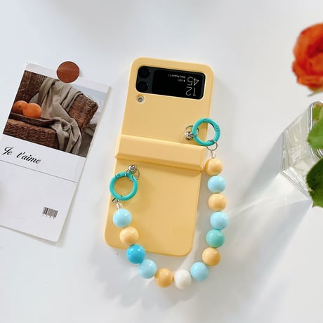 Galaxy z flip3 ケース  ストラップ おしゃれ ギャラクシーzフリップ3  5Gカバー 持ち手あり  高品質 頑丈[M1858]