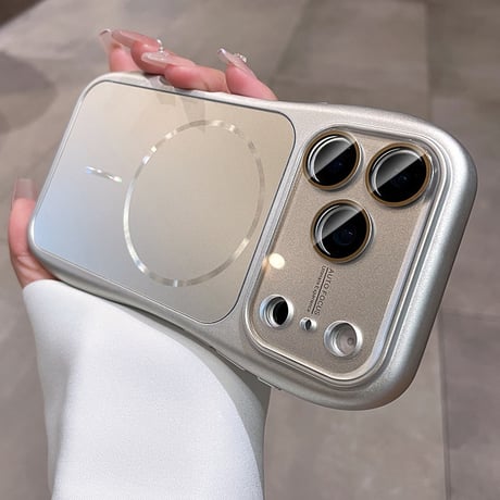 グリップ性 iPhone17/17Proケース MagSafe対応 iPhone17Promax/16Pro/15ケース カメラカバー付 耐衝撃 持ちやすい[M6222]