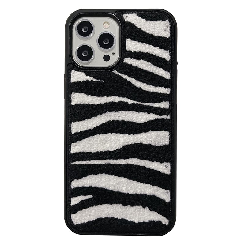 牛柄 ゼブラ柄 iphone16/16proカバー 刺繡 アイフォン15Pro/14 牛柄 ゼブラ柄 iphone16/16proカバー 刺繡 アイフォン15Pro/14