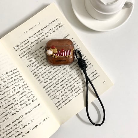 ダックスフンド Airpods第四世代ケース リングとストラップ付 AirpodsPro2ケース airpods3カバー かわいい お揃い[M5437]