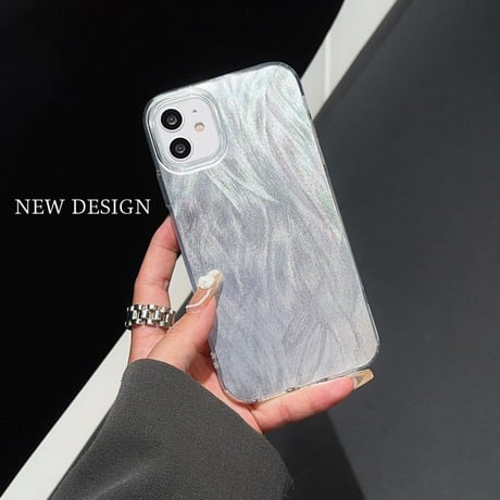 スマホインナーシート キラキラ クリアケースにおすすめ きれい 光る 人気 iPhone用 コスパ最強 [M4070]