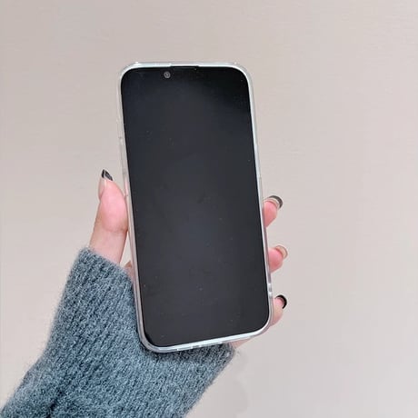 リボンiPhone15/15Proケース  高透明 iPhone14Pro/13proカバー シンプル 高級感 女子力アップ[M3926]