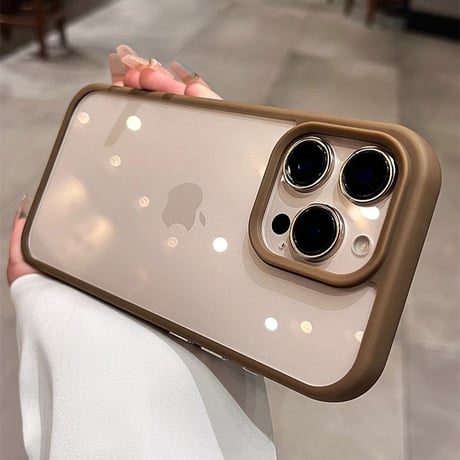 ショルダーストラップ付 iPhone16Pro/16ProMaxケース クリア iPhone15/14promax/13proカバー 便利 高級感[M4772]
