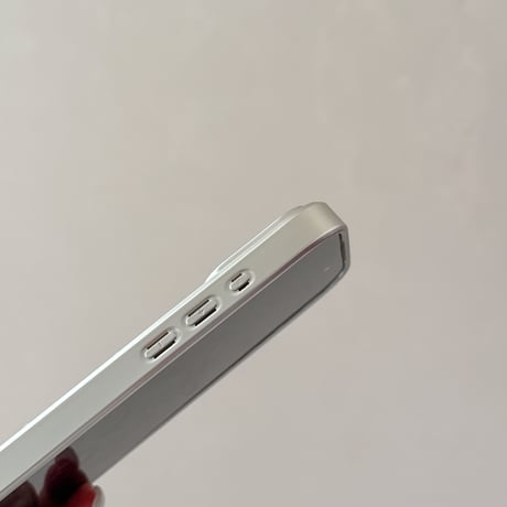 淡色系 iPhone17Pro/17ケース リボンデコ 草花柄 iPhone17ProMax/16Pro/15カバー キュート ガーリーファッション 韓国っぽ[M6083]
