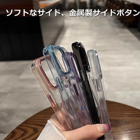クリア iPhone15promax/15proケース MagSafe アイフォン14/13proカバー 黄ばまない 頑丈 耐久性ある [M3534]