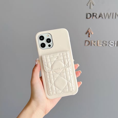 カード収納 レザー iphone14/13promaxケース シンプル風 アイフォン12/11promaxカバー 便利 スタンド機能あり [M2183]