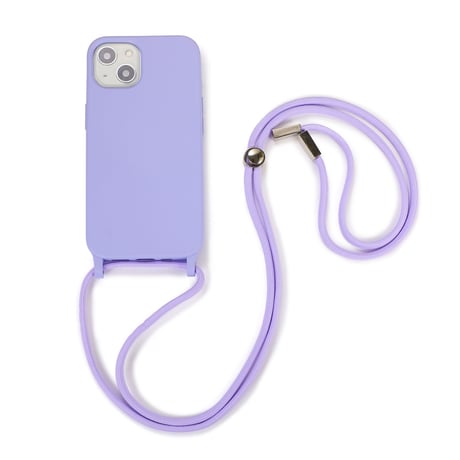 肩掛けストラップ付 iphone14pro/14Plusケース シンプル シリコンアイフォン13mini/12カバー 頑丈 お揃い 男女向け[M2135]