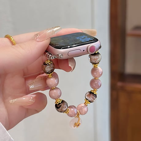 瑠璃グリポワ Apple watch10/9 バンド Ultra series8 7 6 5 4  3 2 SE SE2 オシャレアップルウォッチベルト おしゃれ 高級感[M5290]