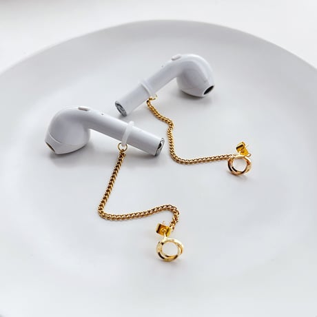 人気 AirPods用イヤークリップ ピアス 落下紛失防止 ダイヤ/蝶/花  お洒落 イヤホンストラップ  ホルダー   おしゃれ 人気 2点[M6307]