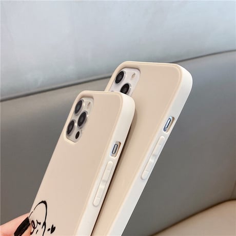 カップルペア iphone14/13promaxケース お揃いgirl/boy iphone12/11promaxカバー シンプル 漫画 使いやすい  [M2202]