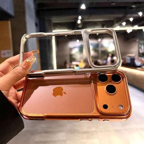 グリップ性 iPhone17Pro/17promaxケース かっこいい  iPhone17/Air/16Proカバー 耐衝撃 落下防止 高級感  [M3964]