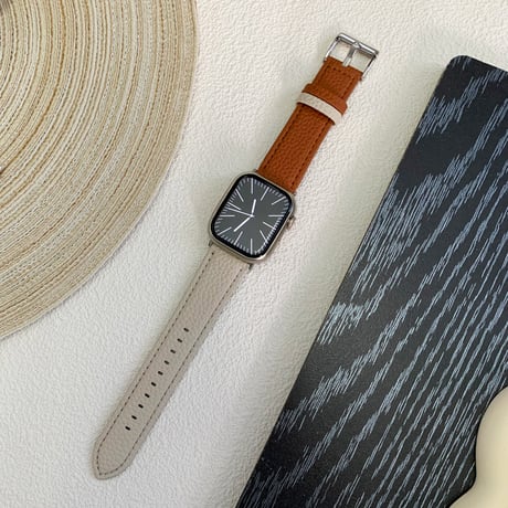 レザー Apple watchバンド おしゃれアップルウォッチベルト Ultra3 series11 10 98 7 6 SE3 SE2  高級感 耐久性ある[M5784]