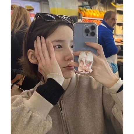 バレエシューズ・トウシューズ スマホグリップスタンド オシャレ かわいい舞踊靴 粘着タイプ 高品質 ギフトにおすすめ[M2799]