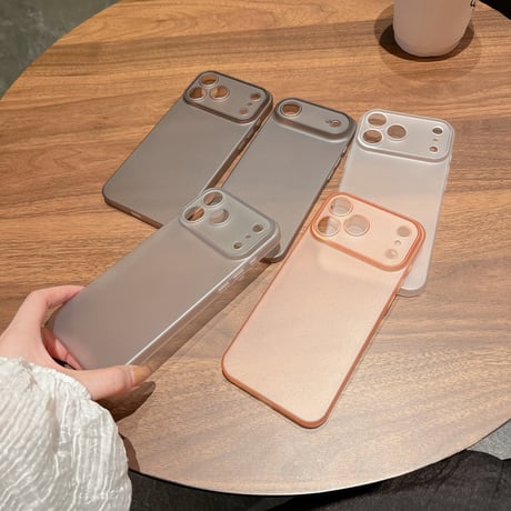 超薄型 iPhone17Air/17ケース 軽量 iPhone17Pro 17ProMaxカバー マット指紋防止 持ち運びやすい[M5654]
