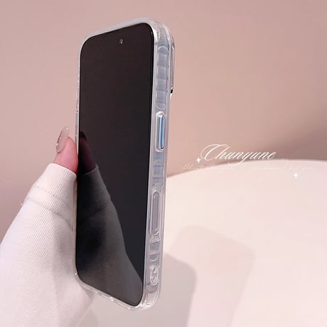 おしゃれ iPhone16/16proケース 花柄 キラキラレンズカバー iphone15pro/14/13/12proカバー  綺麗 人気[M4636]