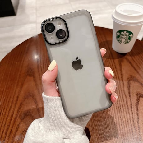 シンプル系 iphone14/14promaxケース  金属カメラレンズ枠 iphone12pro/11カバー  高品質  マット 頑丈[M1814]