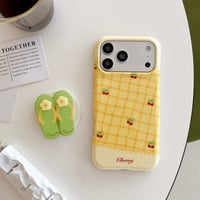 サンダルグリップ iPhone17Pro/17ケース MagSafe対応 iPhone16Pro/15/14ケース 可愛すぎる 丈夫 [M6462]