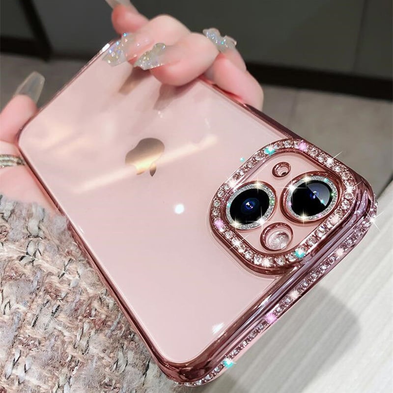 iPhone16 スマホケース　ジュエリーiPhoneケース iPhone17対応】ジュエリーデコ iphone16/14/15proケース